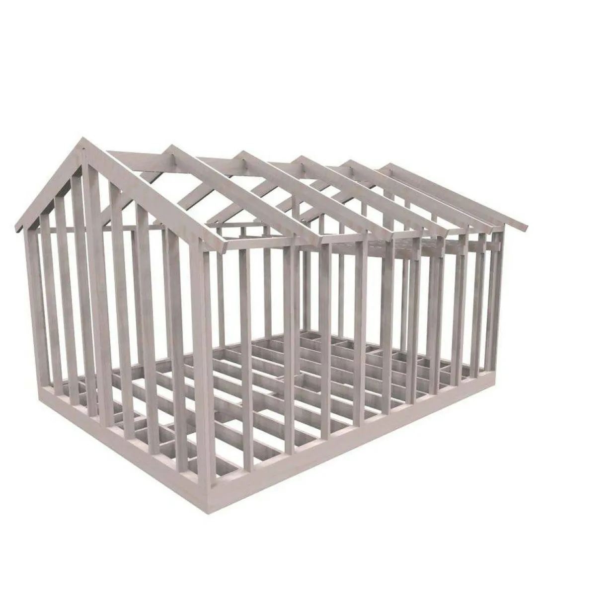 22 grader Med Loft 6000x4766 mm Färdiga Sektioner Utan Öppningar