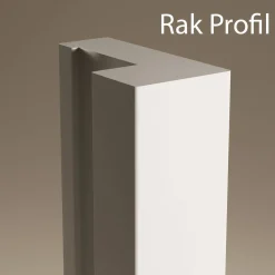 Helglasad Aluminiumbeklätt Trä 3-Glas
