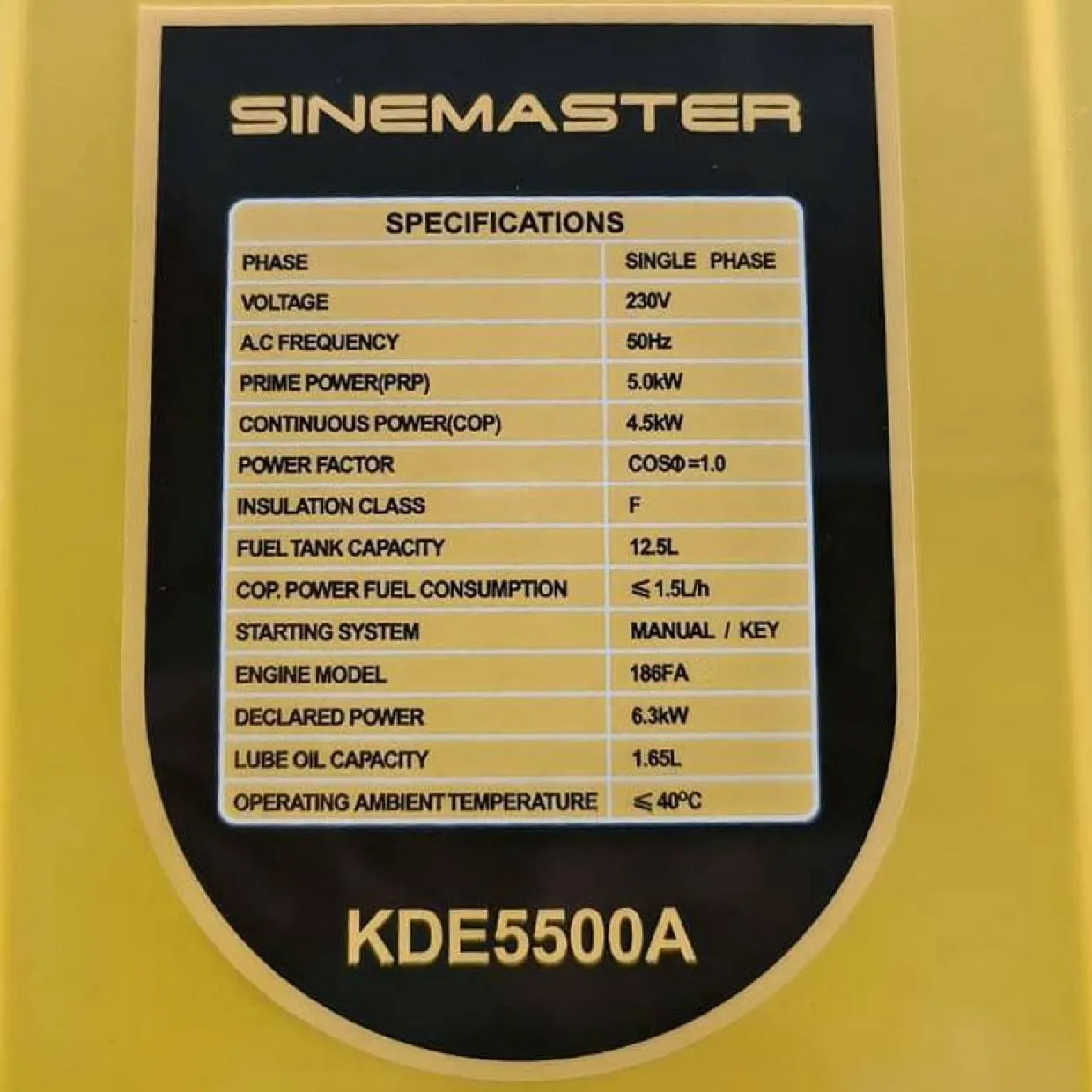 KDE5500A 230V