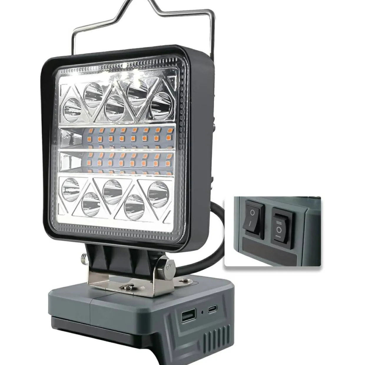 LED 800–1800 Lumen För Makita 18V Batteri