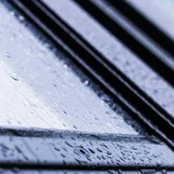 Premium Pivåhängt 3-Glas Aluminium